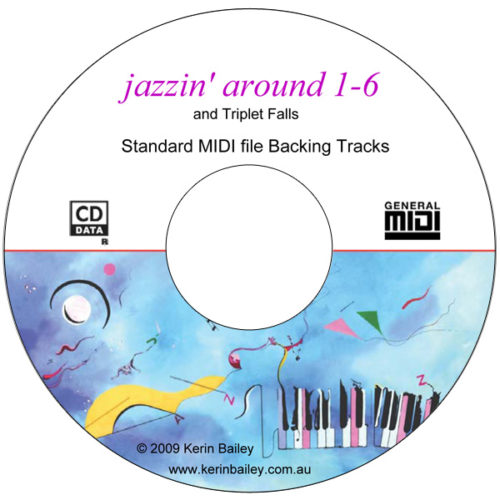 Jazzin' Around-1-6 SMF Midi Backing CD